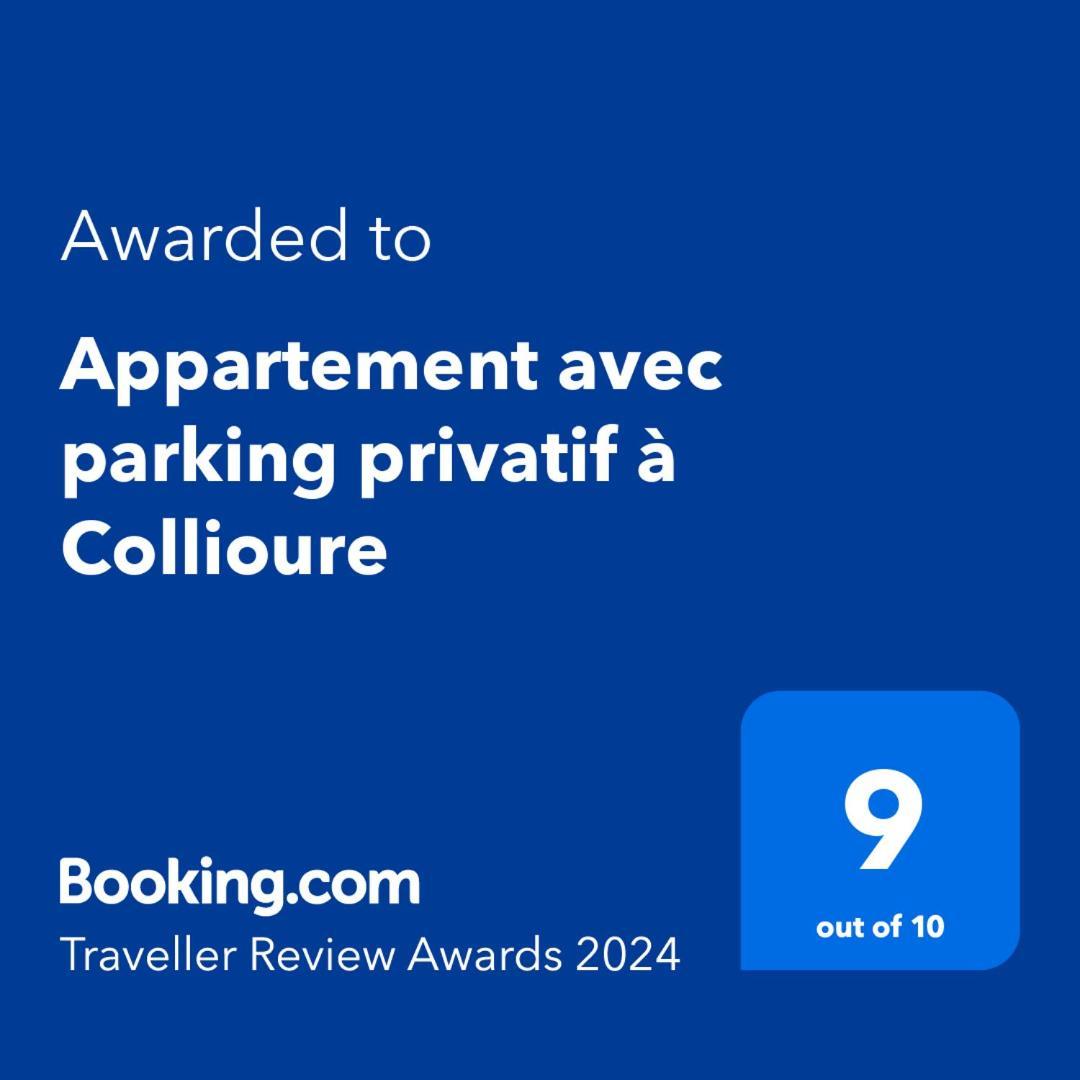 Appartement Avec Parking Privatif A Collioure Dış mekan fotoğraf